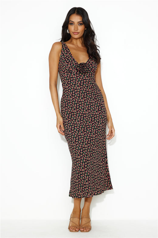 For Every Party Maxi Dress Black