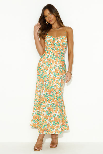 Zesty Fresh Maxi Dress Orange