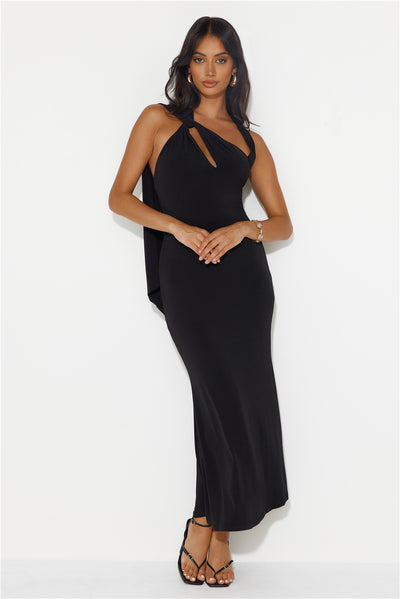 Chic Taste Maxi Dress Black