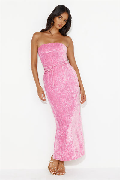 Love The Mirror Girl Maxi Dress Pink