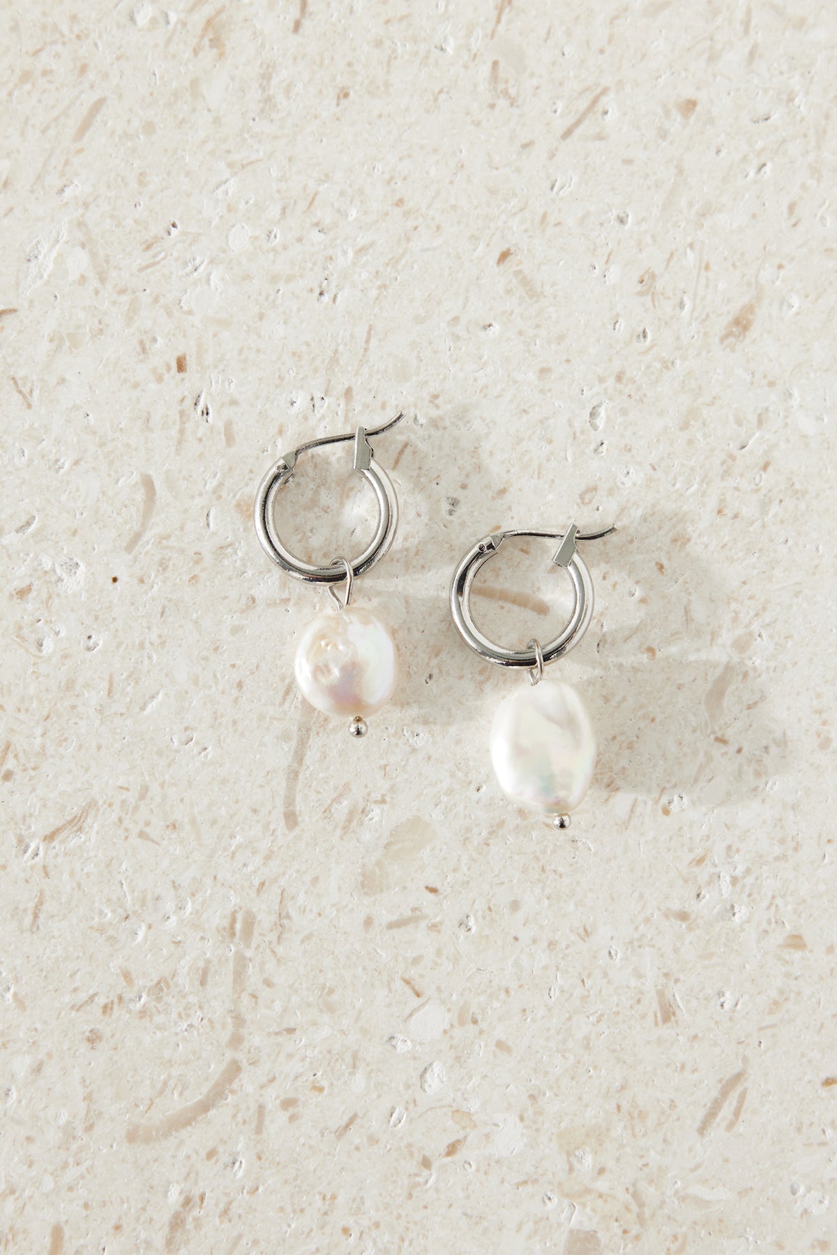 Beautiful Waterfalls Earrings Silver