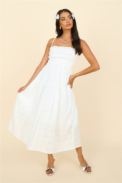 Resetting Midi Dress White