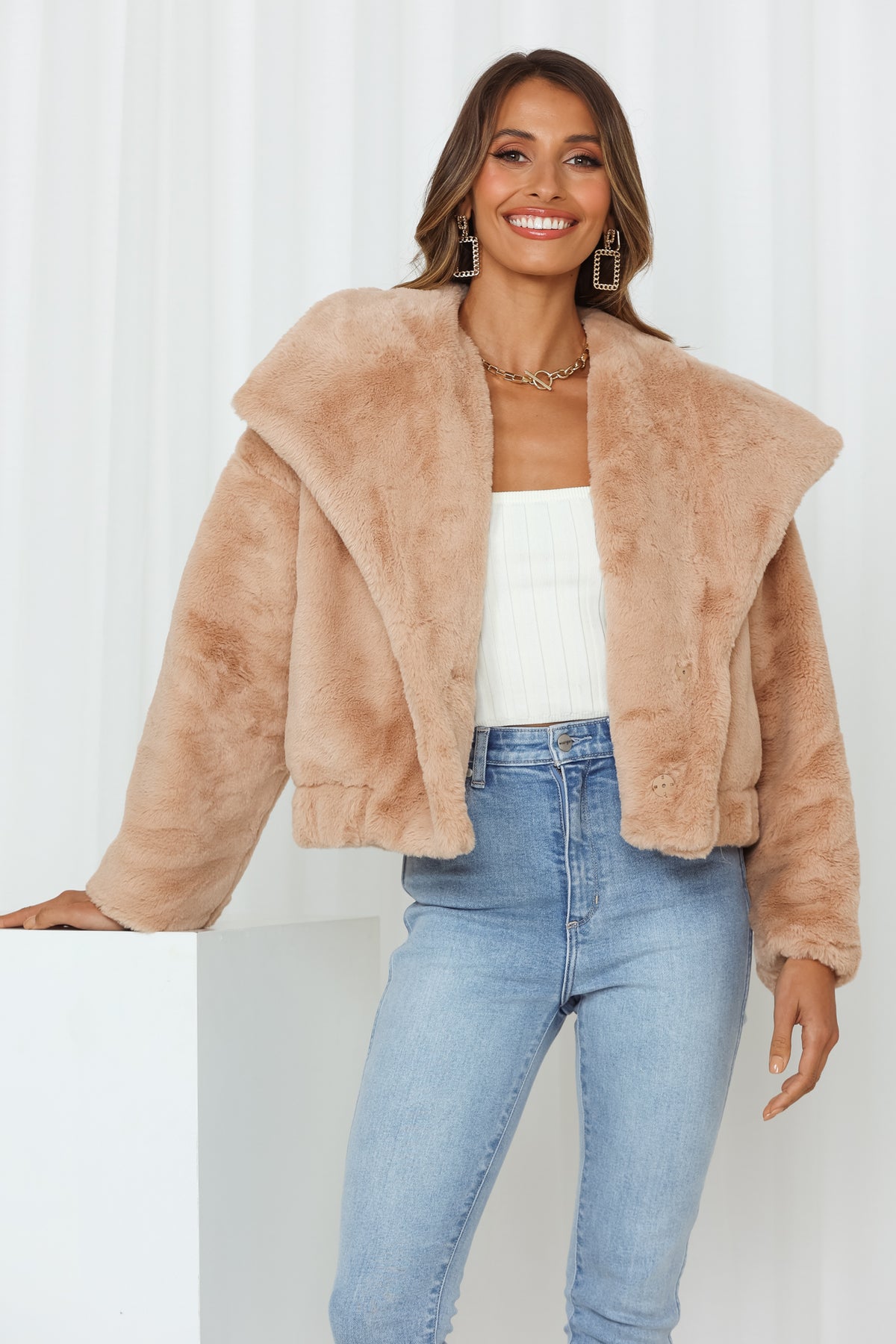 Special Treat Jacket Camel