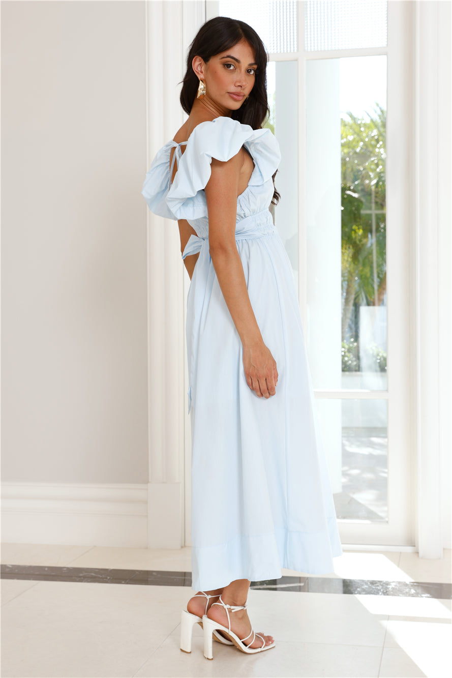 Dress Of The Day Maxi Dress Blue