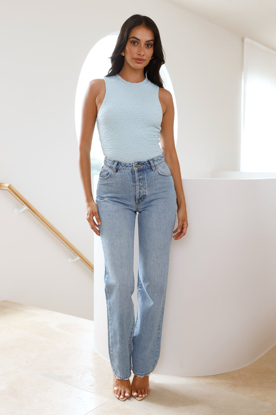 ROLLA'S Classic Straight Jeans 90s Blue