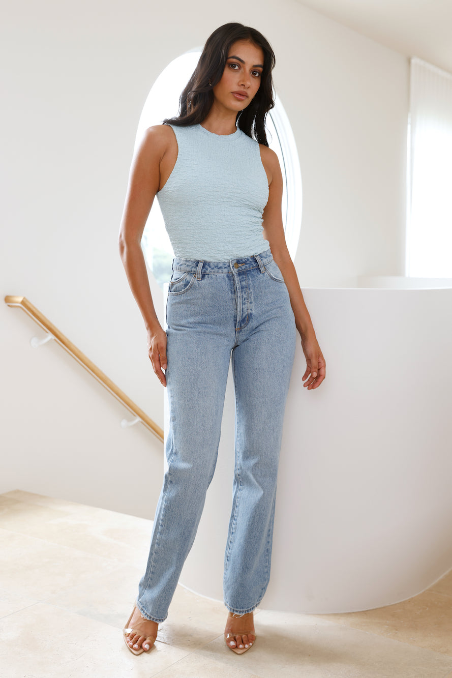 ROLLA'S Classic Straight Jeans 90s Blue