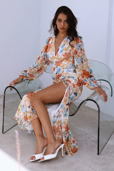 Painted Inspiration Maxi Dress Floral