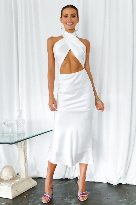 Nobodys Love Maxi Dress White