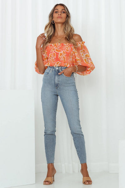 LEE Hourglass High Licks Crop Jeans Glory Blue | Hello Molly USA