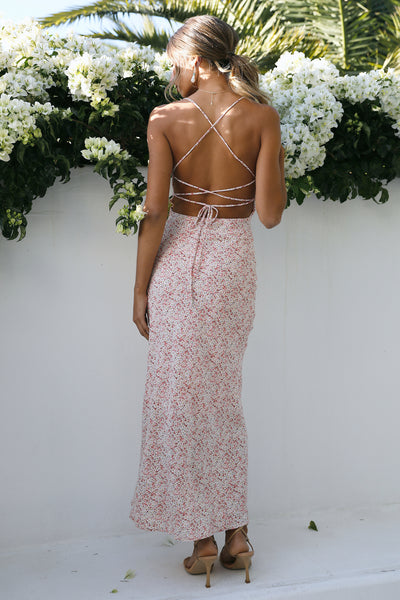 After Dusk Maxi Dress Pink