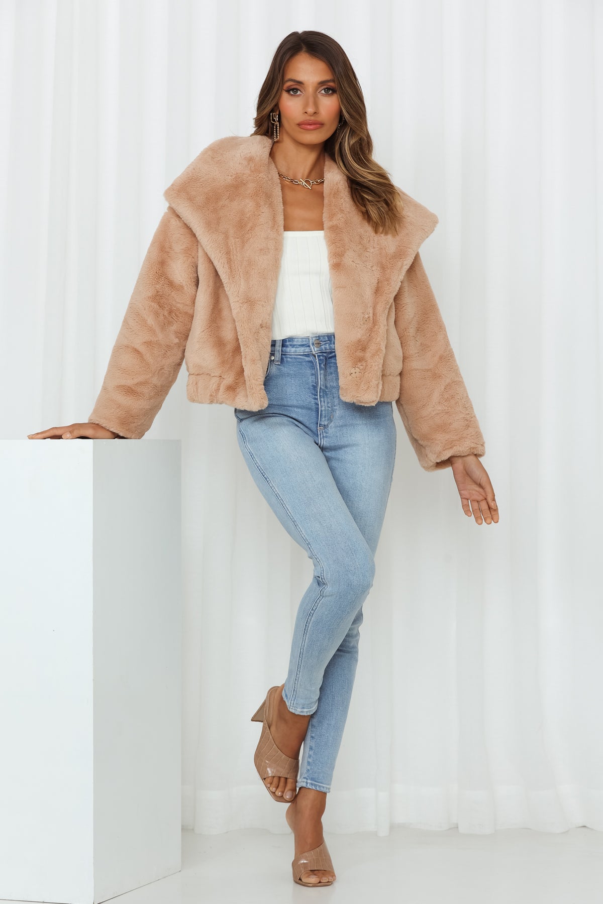 Special Treat Jacket Camel