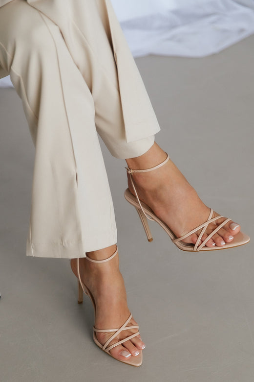 BILLINI Pip Heels Nude Patent