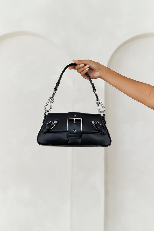 STEVE MADDEN Gerel Bag Black Silver