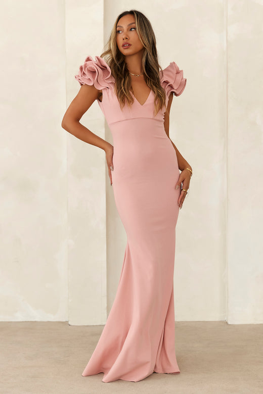 Personal Designer Maxi Dress Blush
