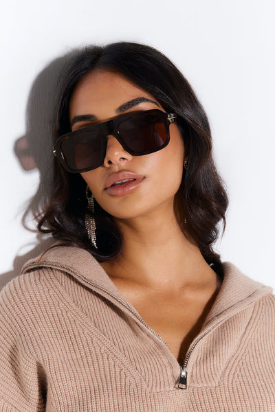 BANBE The Karlie Sunglasses Havana Auburn