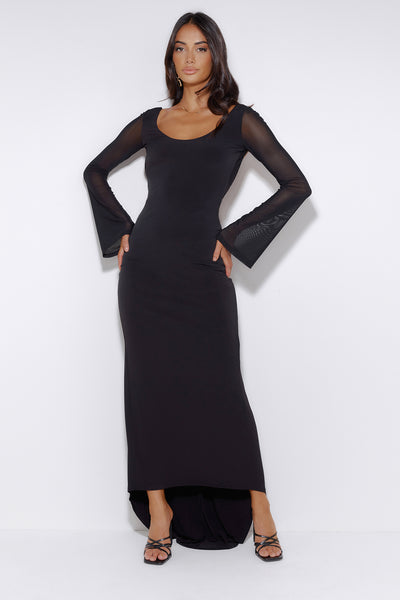 Seen And Admired Maxi Dress Black