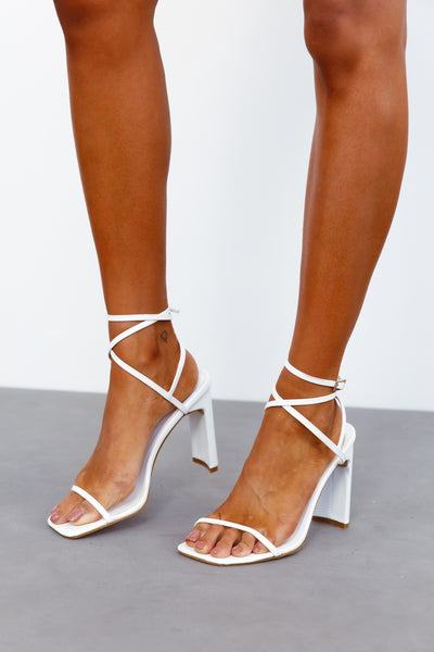 BILLINI Harleen Heels White Scale