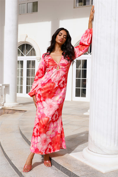 Vivid Soul Maxi Dress Pink