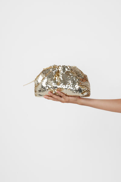 BILLINI Delly Bag Gold Sequin