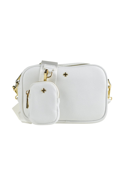 PETA AND JAIN Justice Camera Bag White