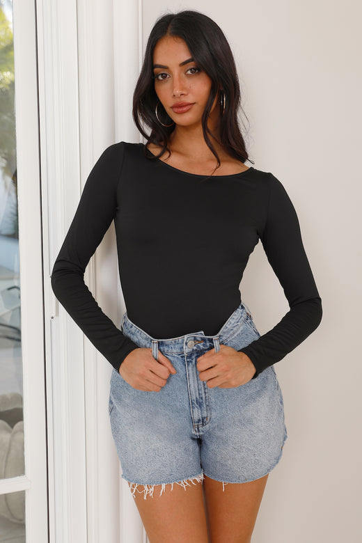 Fortune Within Bodysuit Black