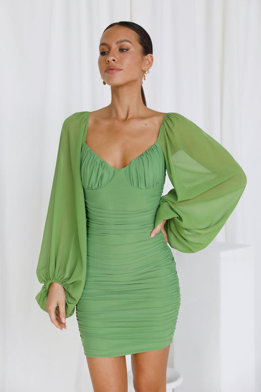 So Spoilt Dress Green