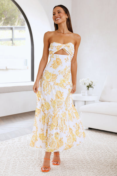 Annita Maxi Dress Yellow