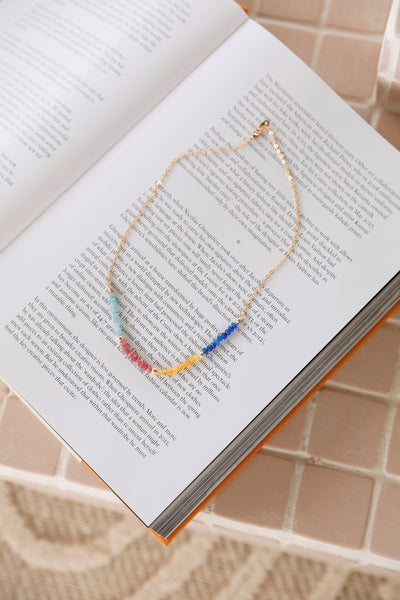 Celeste Clouds Necklace Gold