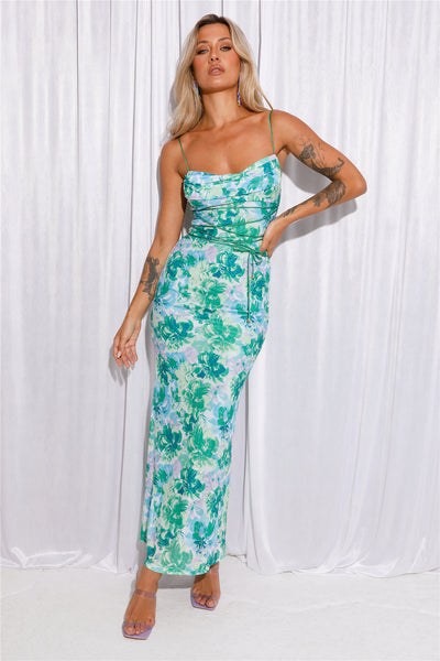 Sweetest Things Maxi Dress Green