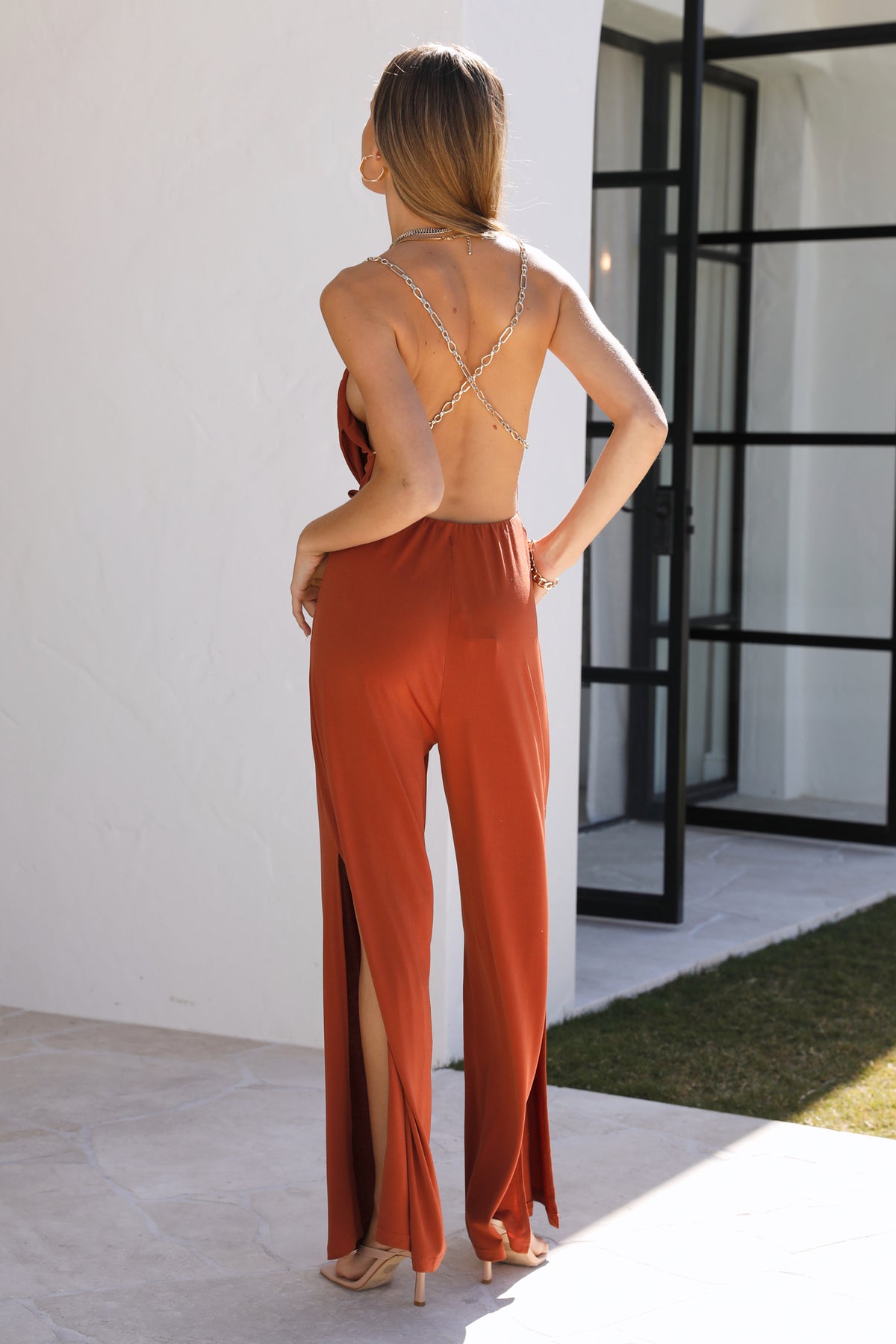 Break ASAP Jumpsuit Mocha