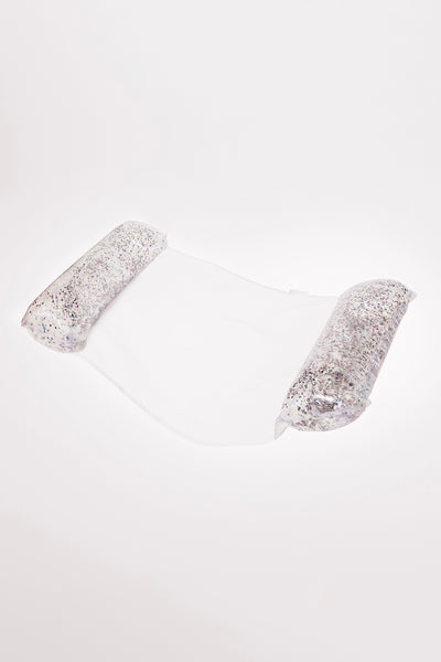 SUNNYLIFE Hammock Float Silver Glitter