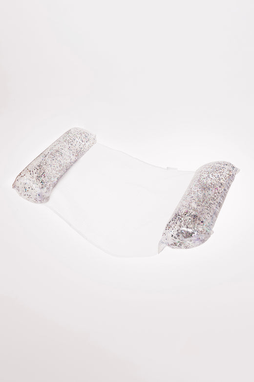 SUNNYLIFE Hammock Float Silver Glitter