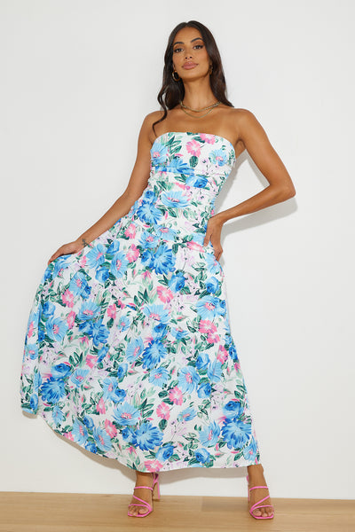 Vacay Dates Maxi Dress Print