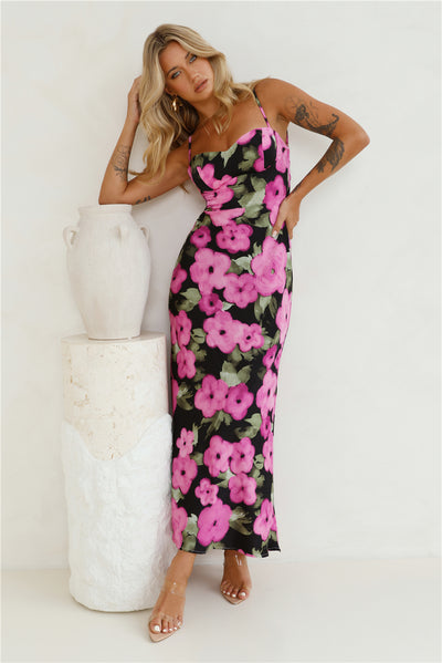 Sounds Of Jazz Maxi Dress Black