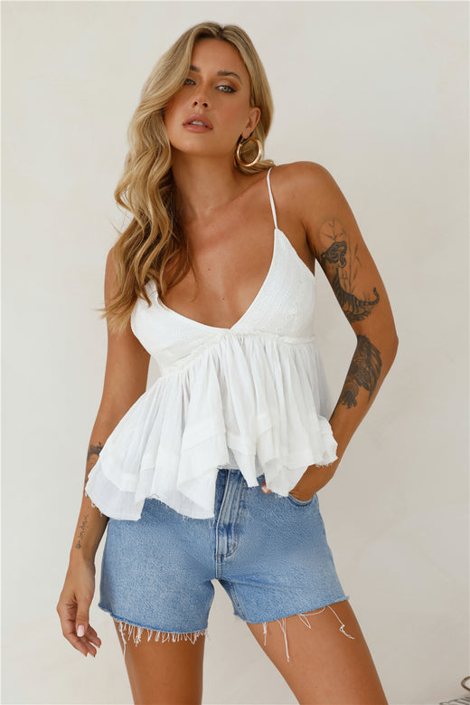 Soft Sand Islands Top White