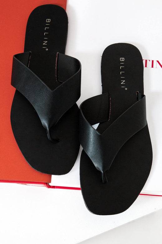 BILLINI Gray Slides Black | Hello Molly USA