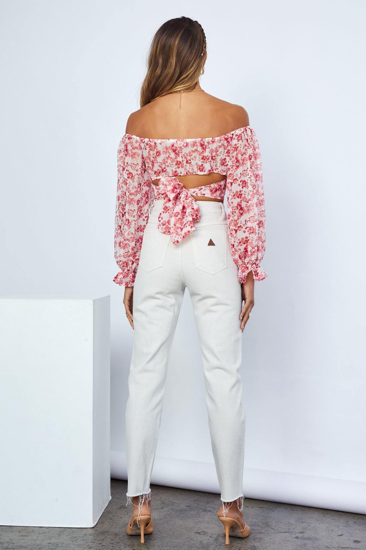 ABRAND A 94 High Slim Jeans Stone | Hello Molly USA