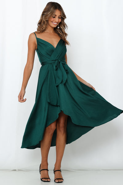 Like A Prayer Midi Dress Teal